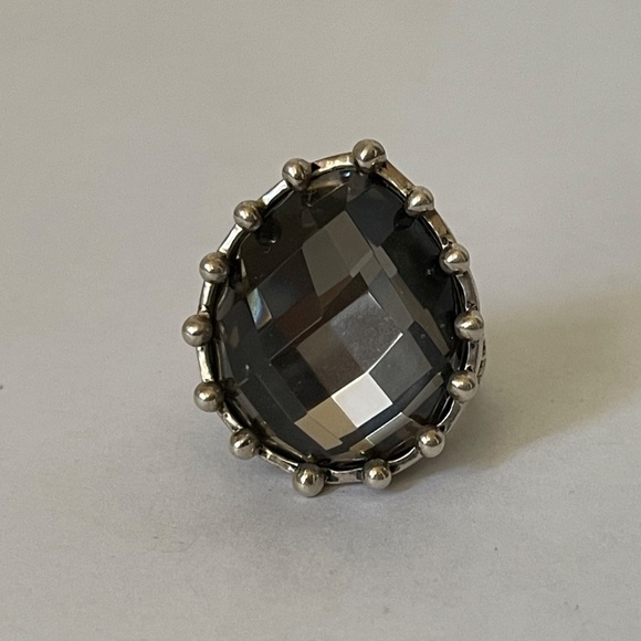 Deb Guyot sterling silver 925  statement ring size 8 China - Picture 3 of 5